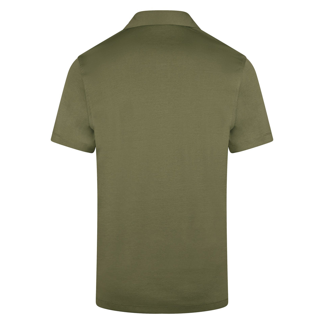 Dark Green Mercerized Cotton Polo Shirt - Stenströms - Boutique Jacques International