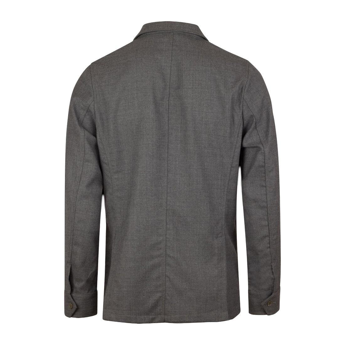 Dark Gray Merino Wool Safari Jacket - Stenströms