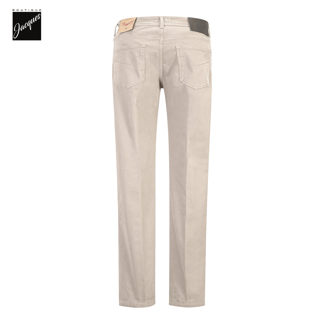Beige Cotton-Cashmere Nerano M Tailored Fit Five Pocket Pants - Marco Pescarolo