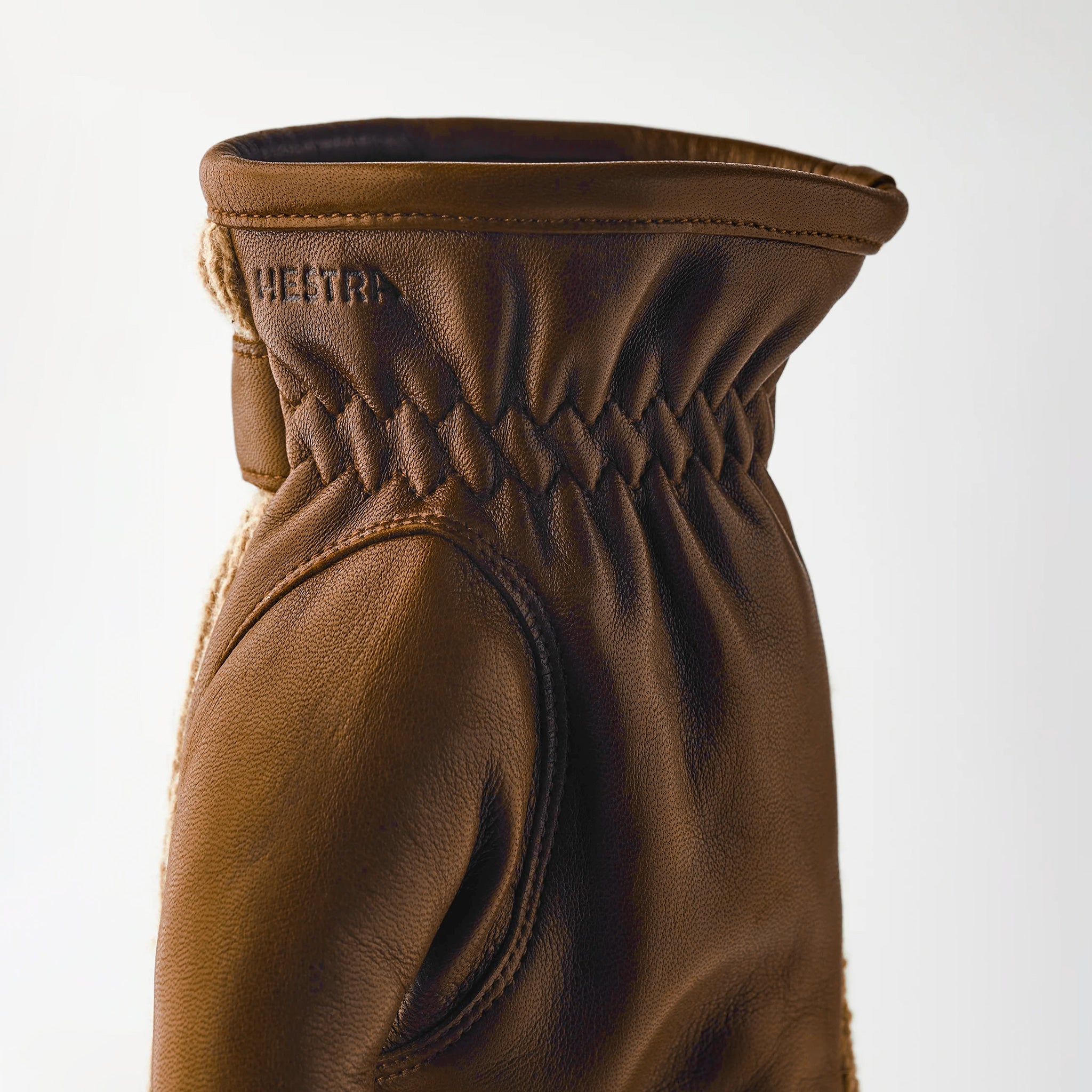 Light Brown Christopher Wool & Hairsheep Leather Gloves - Hestra - Boutique Jacques International
