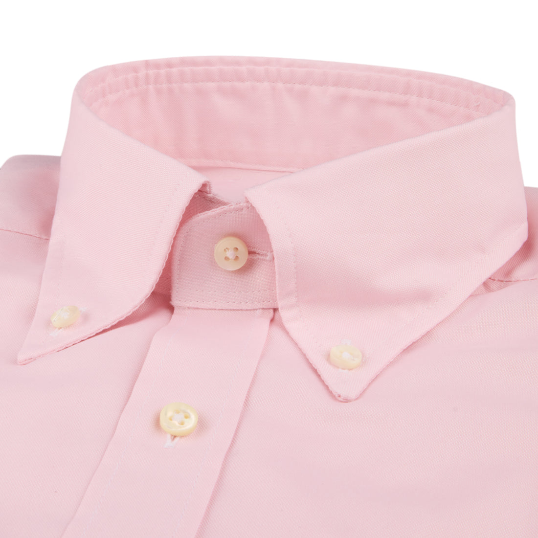 Light Pink Oxford Fitted Body Casual Shirt - Stenströms - Boutique Jacques International