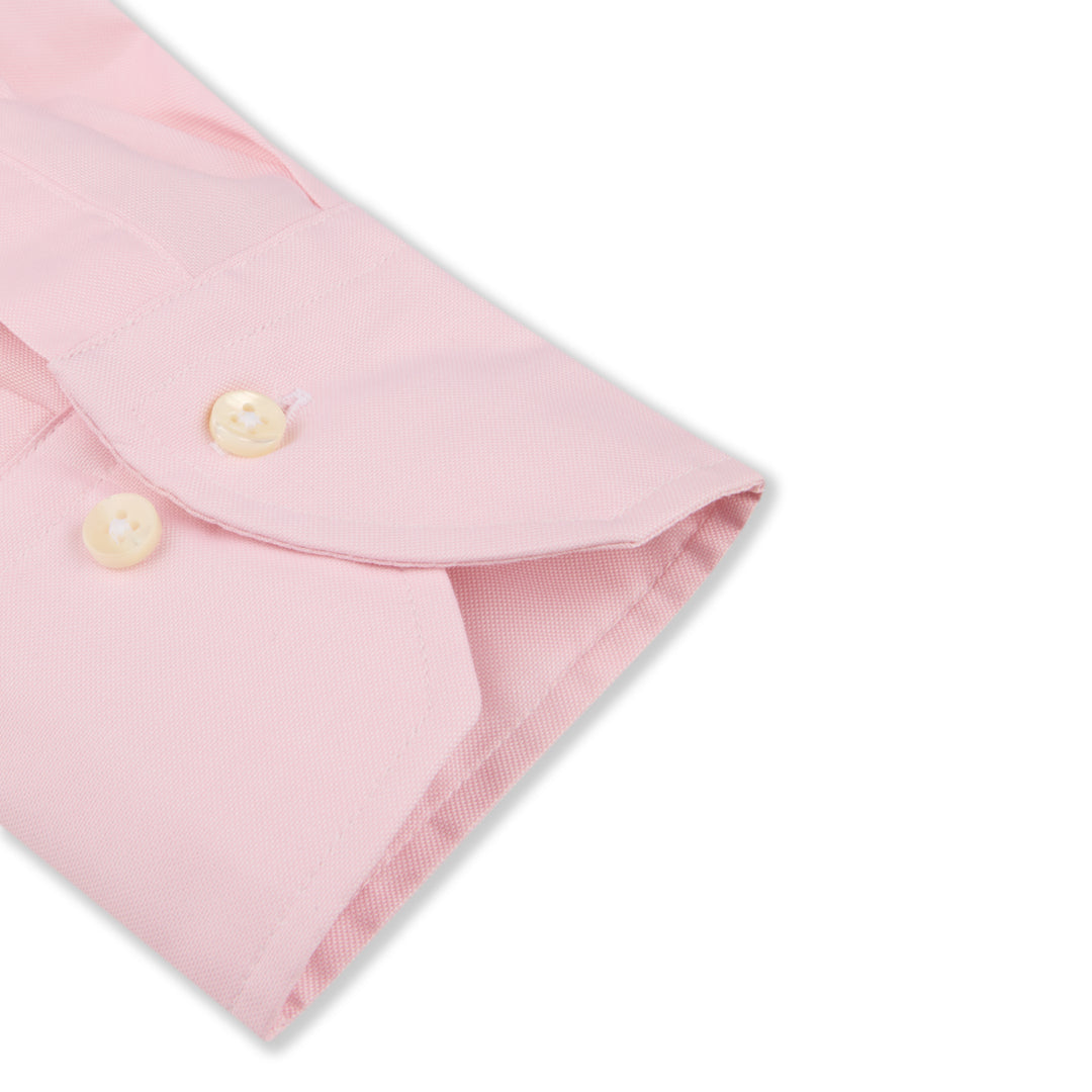 Light Pink Oxford Fitted Body Casual Shirt - Stenströms - Boutique Jacques International