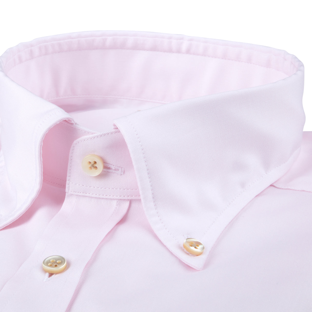 Casual Pink Fitted Body Oxford Shirt - Stenströms