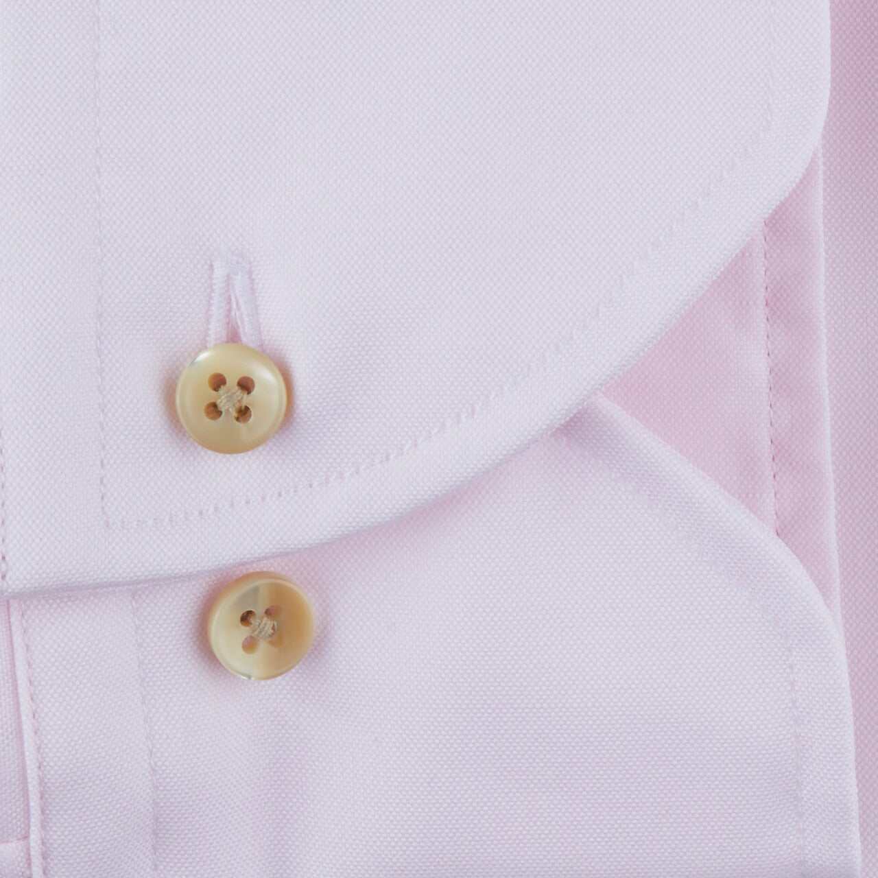 Casual Pink Oxford Slimline Shirt - Stenströms