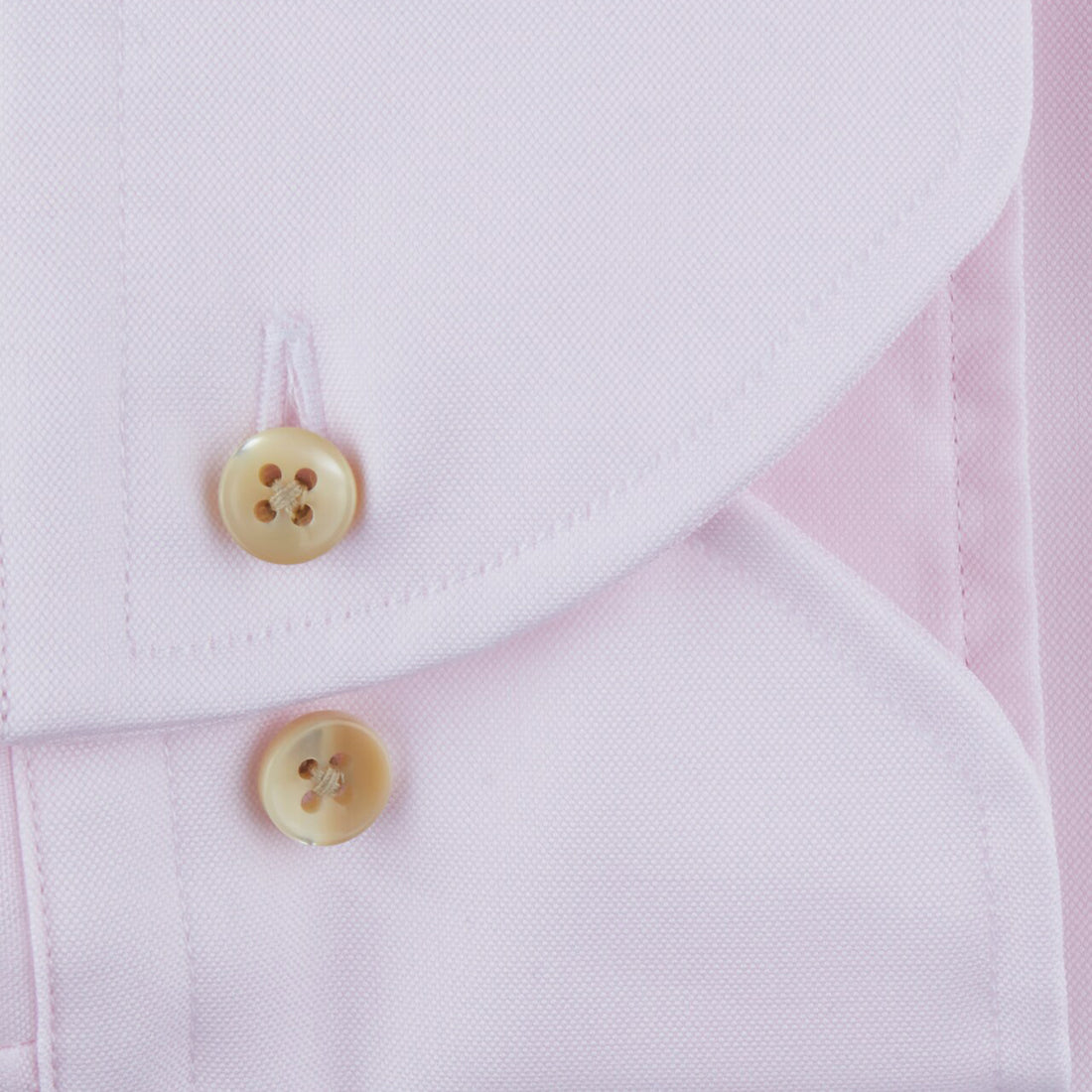Casual Pink Fitted Body Oxford Shirt - Stenströms