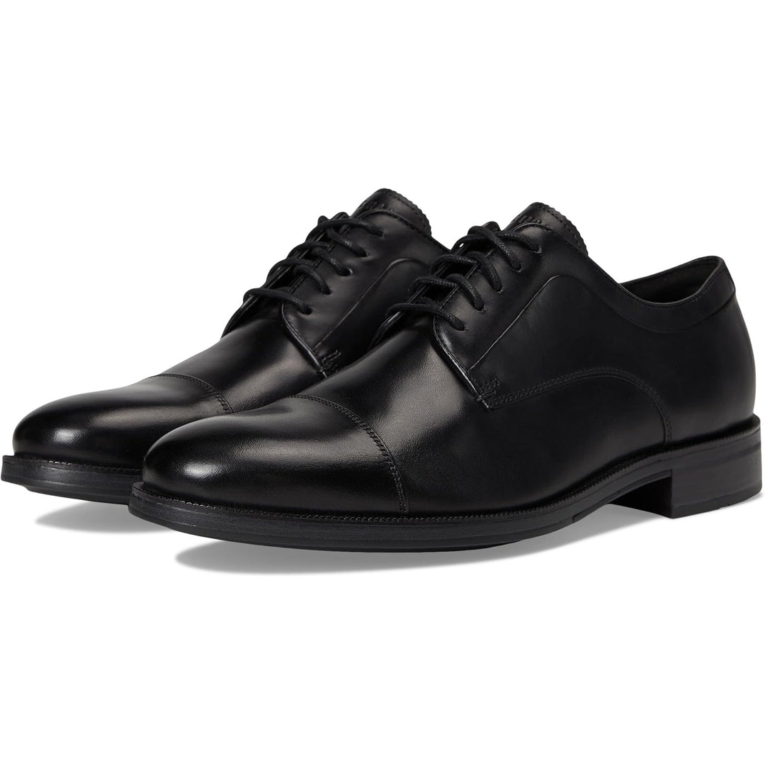 Black Dean Grand Cap-Toe Oxford Dress Shoes - Cole Haan - Boutique Jacques International