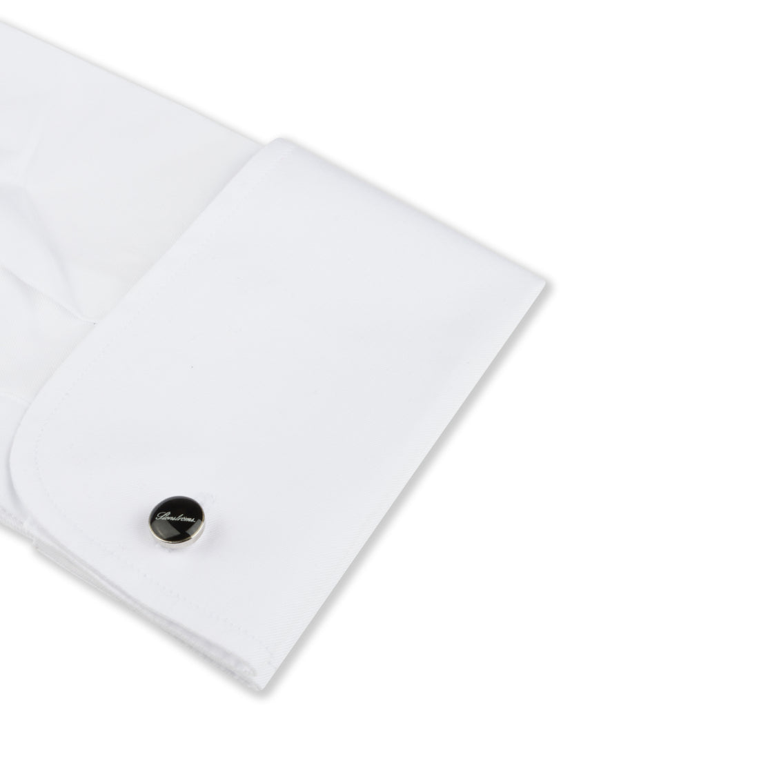 White Solid Superior Twill Slimline Tuxedo Shirt - Stenströms