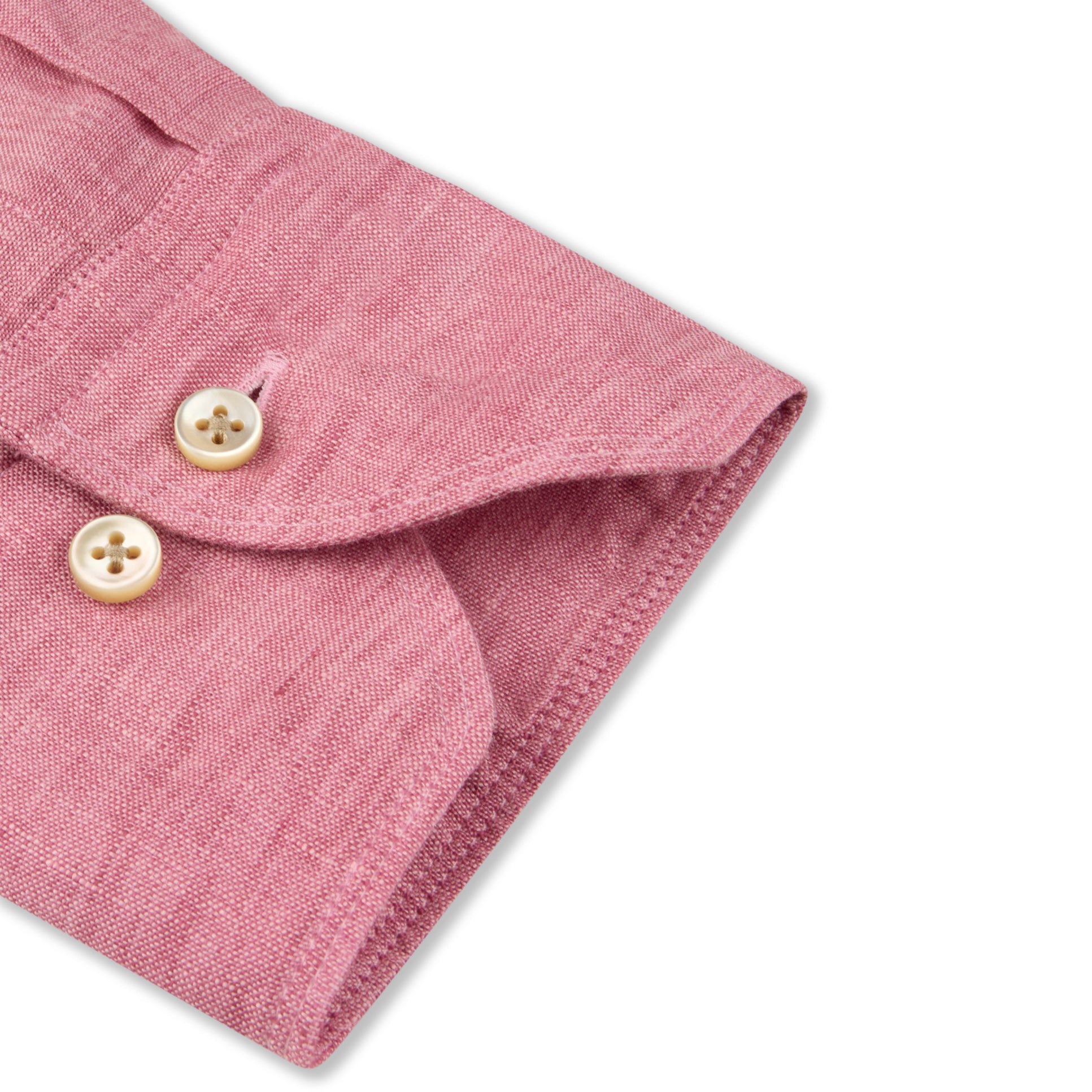 Blush Pink Linen Regular Fit Casual Shirt - Stenströms - Boutique Jacques International