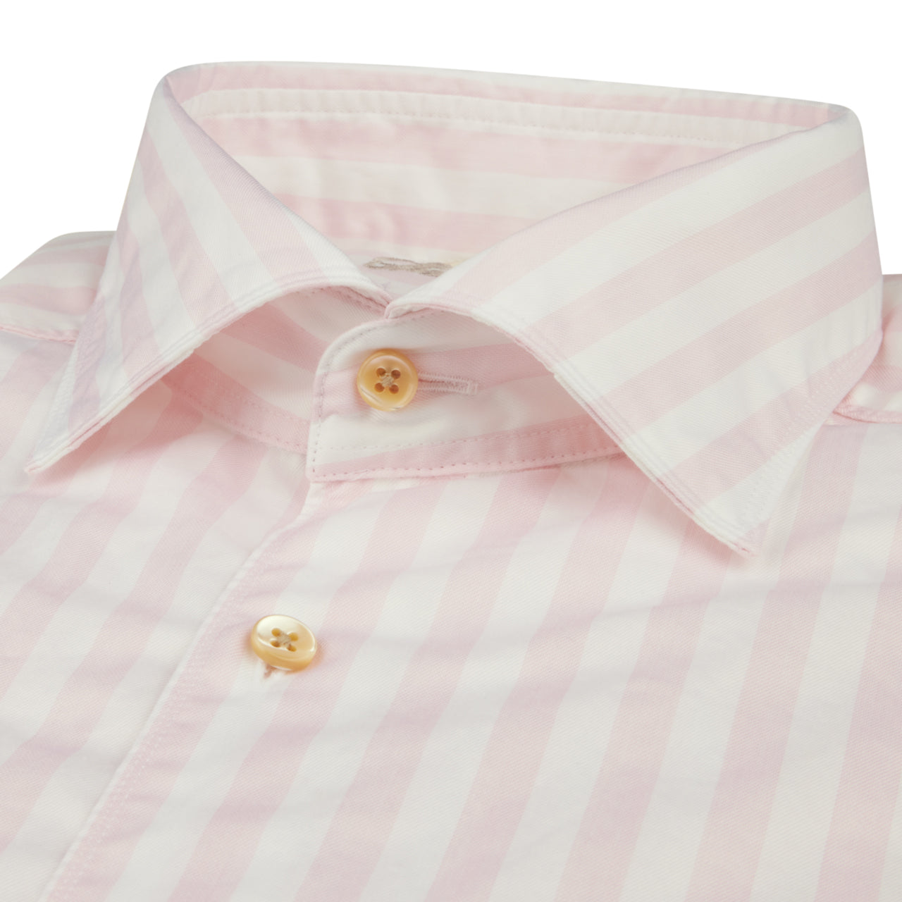 Casual Pink Striped Fitted Body Casual Shirt - Stenströms
