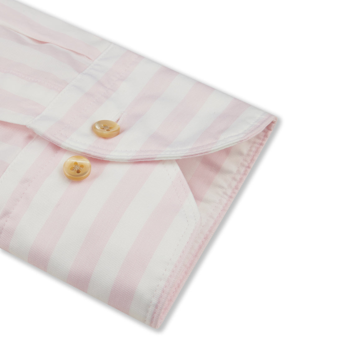 Casual Pink Striped Fitted Body Casual Shirt - Stenströms