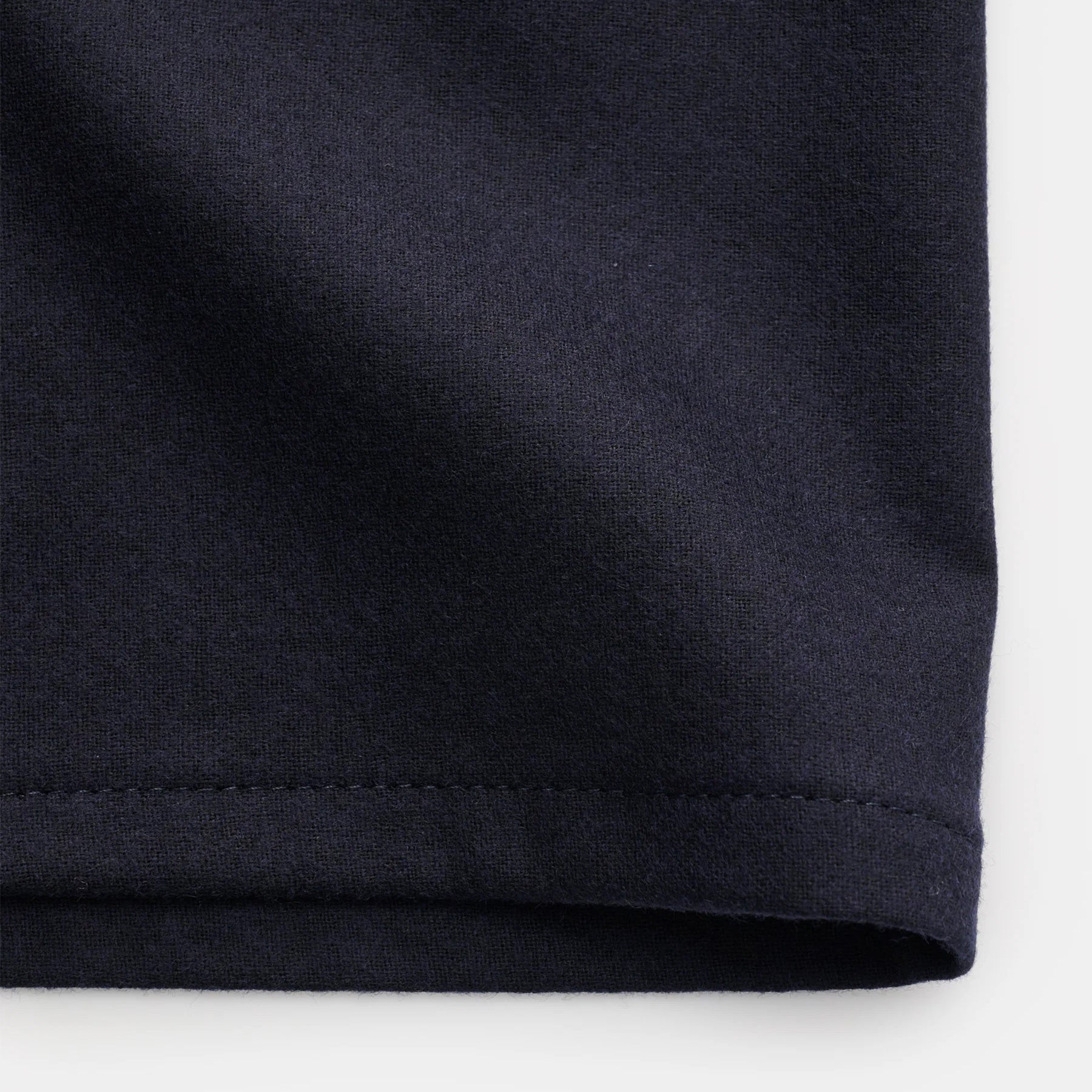 Navy Wool-Cashmere Stretch Blouson Jacket - Marco Pescarolo