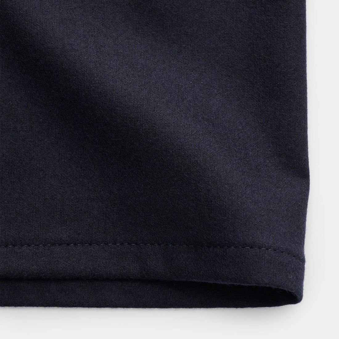 Navy Wool-Cashmere Stretch Blouson Jacket - Marco Pescarolo