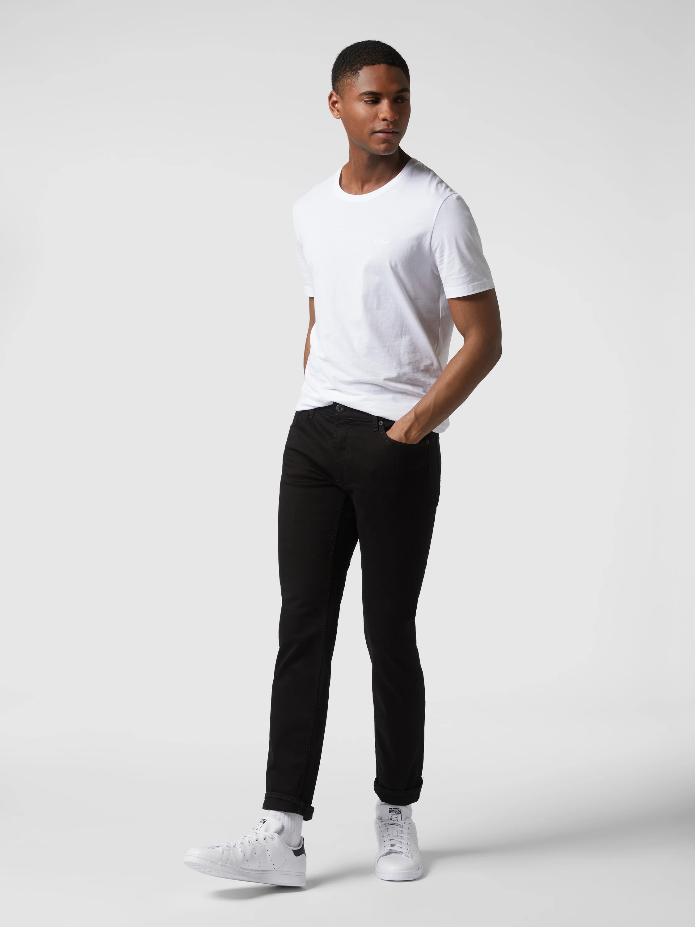 Black Chuck Hi-FLEX Jeans - Brax - Boutique Jacques International