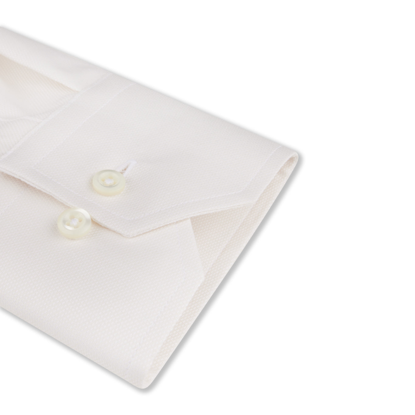 Offwhite Oxford Slimline Shirt - Stenströms