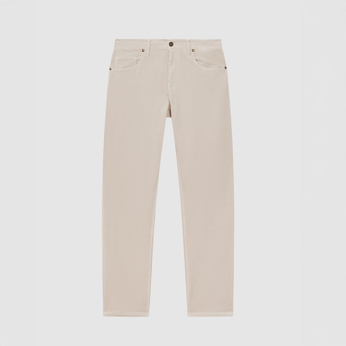 Ivory Cream Corduroy – Lennox Slim Fit Jeans - PAIGE