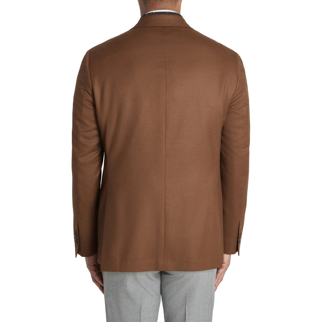 Tobacco Brown Double Breasted Martin Contemporary Fit Sport Jacket - Jack Victor