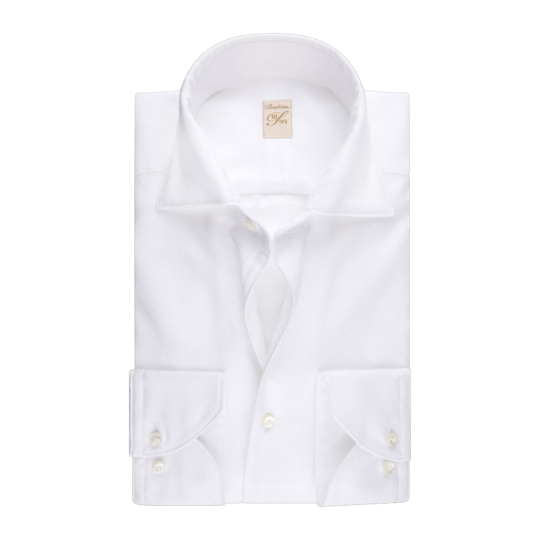 White 1899 Twofold Cotton Shirt - Stenströms