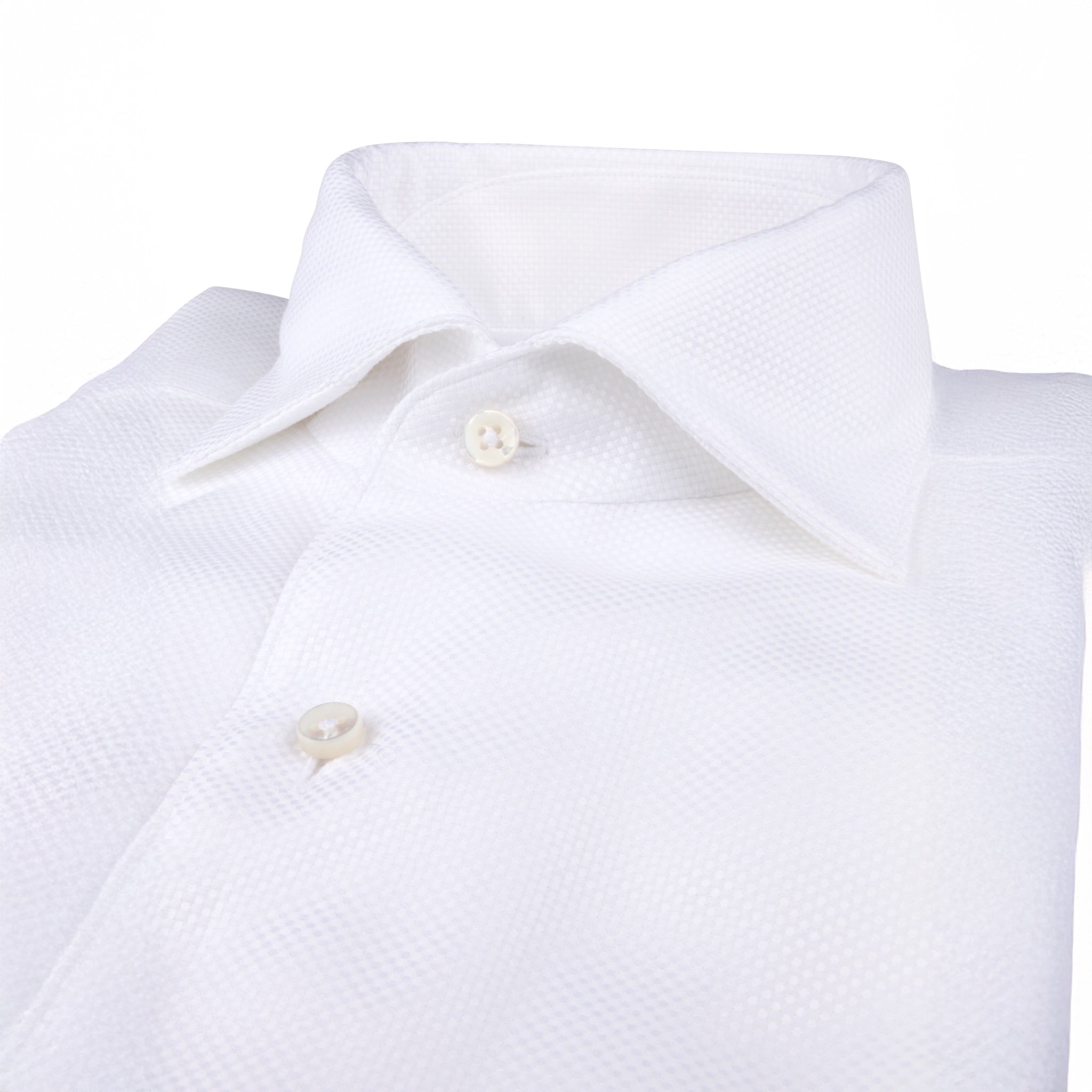 White 1899 Twofold Cotton Shirt - Stenströms