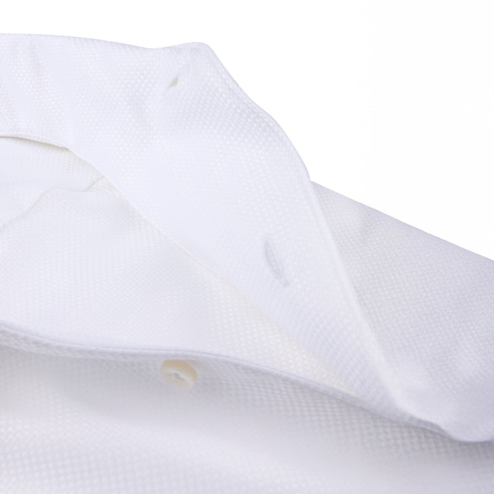 White 1899 Twofold Cotton Shirt - Stenströms