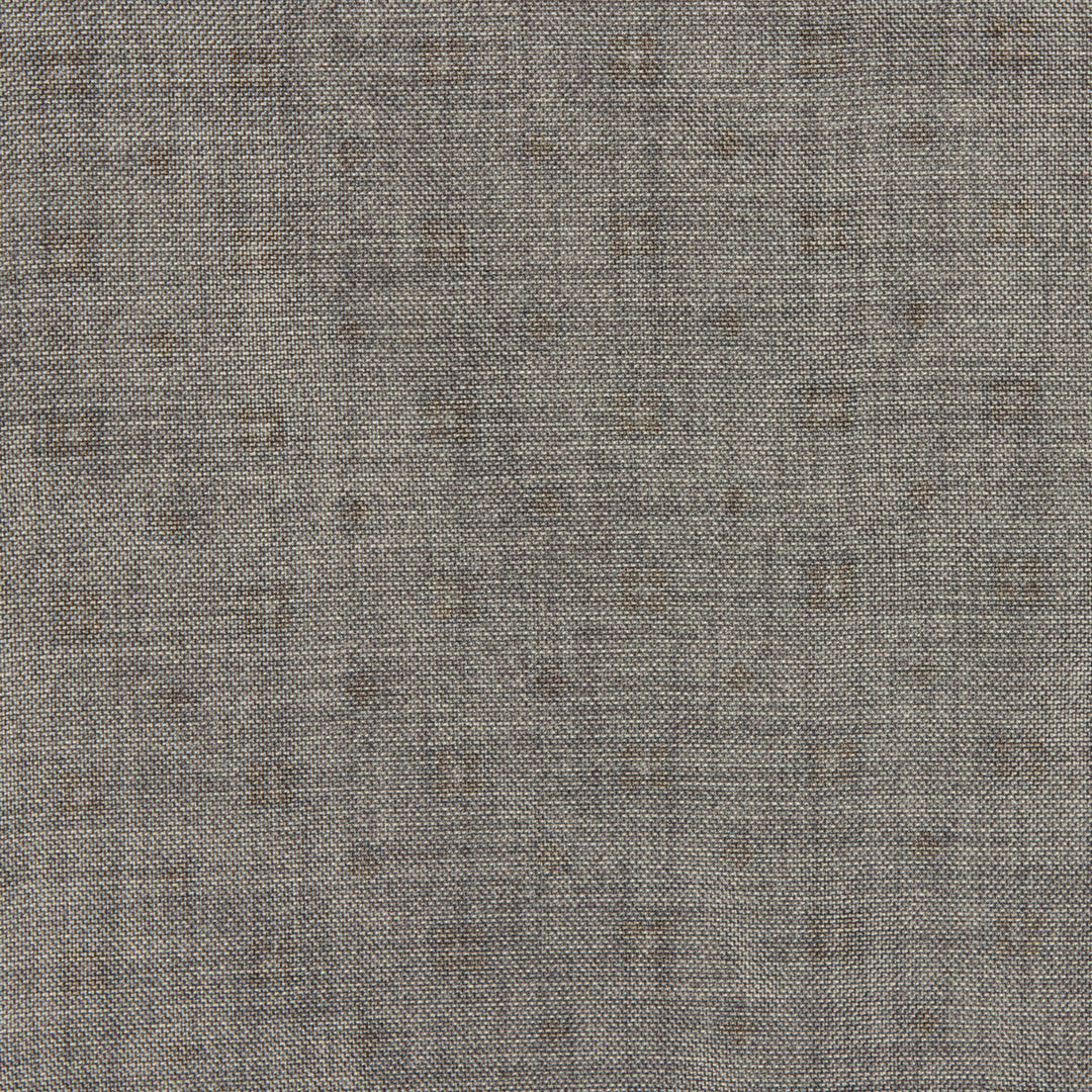 Gray & Brown Reversible Silk Hankie - Stenströms
