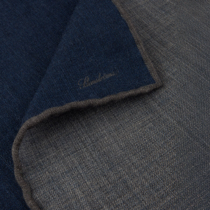 Navy Wool Hankie - Stenströms - Boutique Jacques International