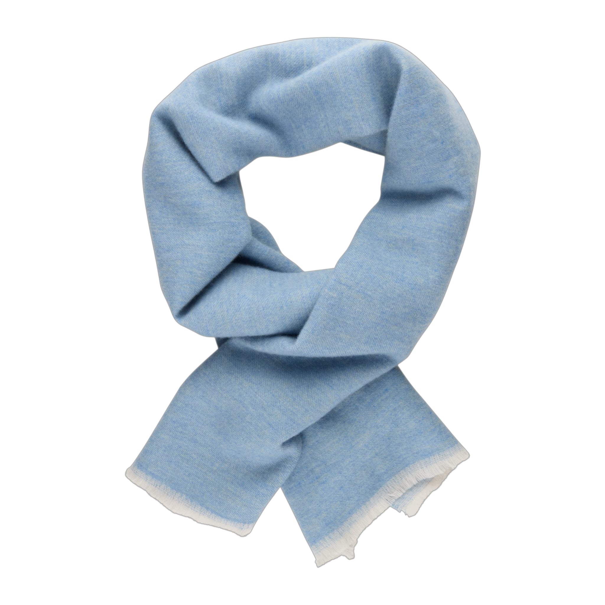 Light Blue Wool Scarf - Stenströms