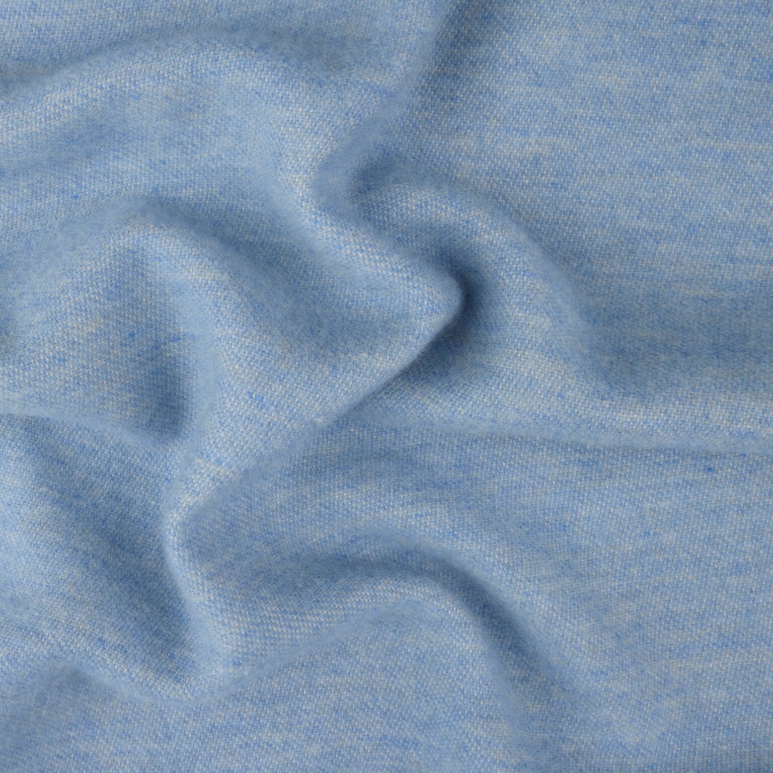 Light Blue Wool Scarf - Stenströms