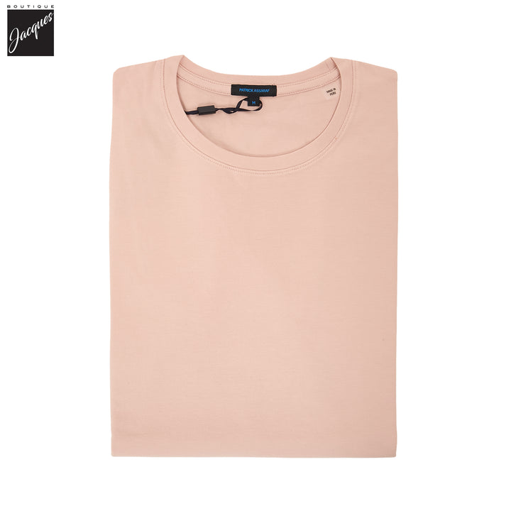 Rose Smoke Pima Cotton Stretch Iconic T-Shirt - Patrick Assaraf - Boutique Jacques International