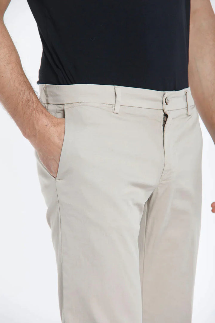 Beige Chino Gaberdine Stretch Milano Joggers - Mason's