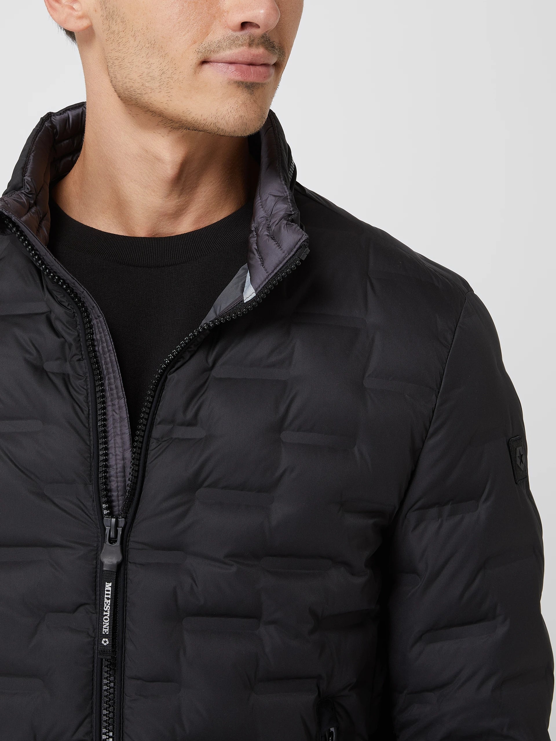 Bomber Lightweight Down Puffer Milestone Winter Coat - Boutique Jacques International