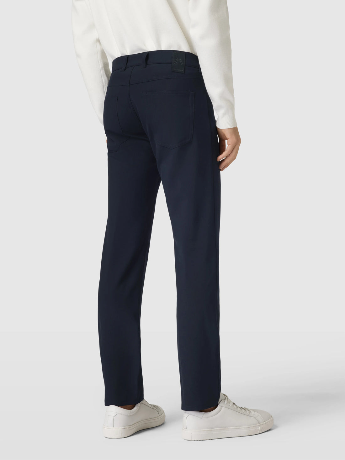 ALBERTO - PIPE Ceramica Navy 5 Pocket Dress Pants - Boutique Jacques International