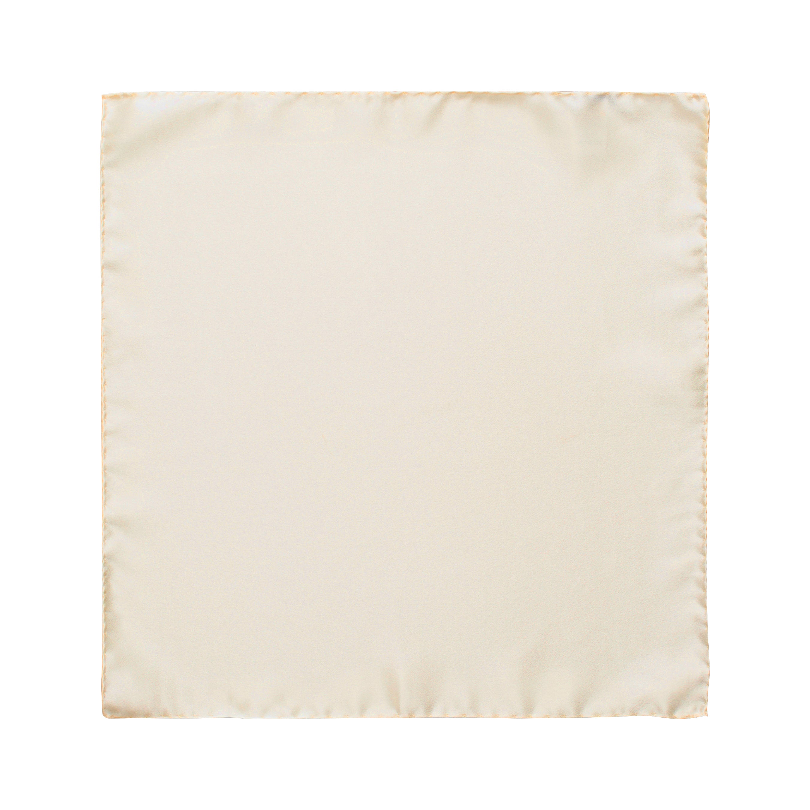Champagne Solid Silk Pocket Square - ETON