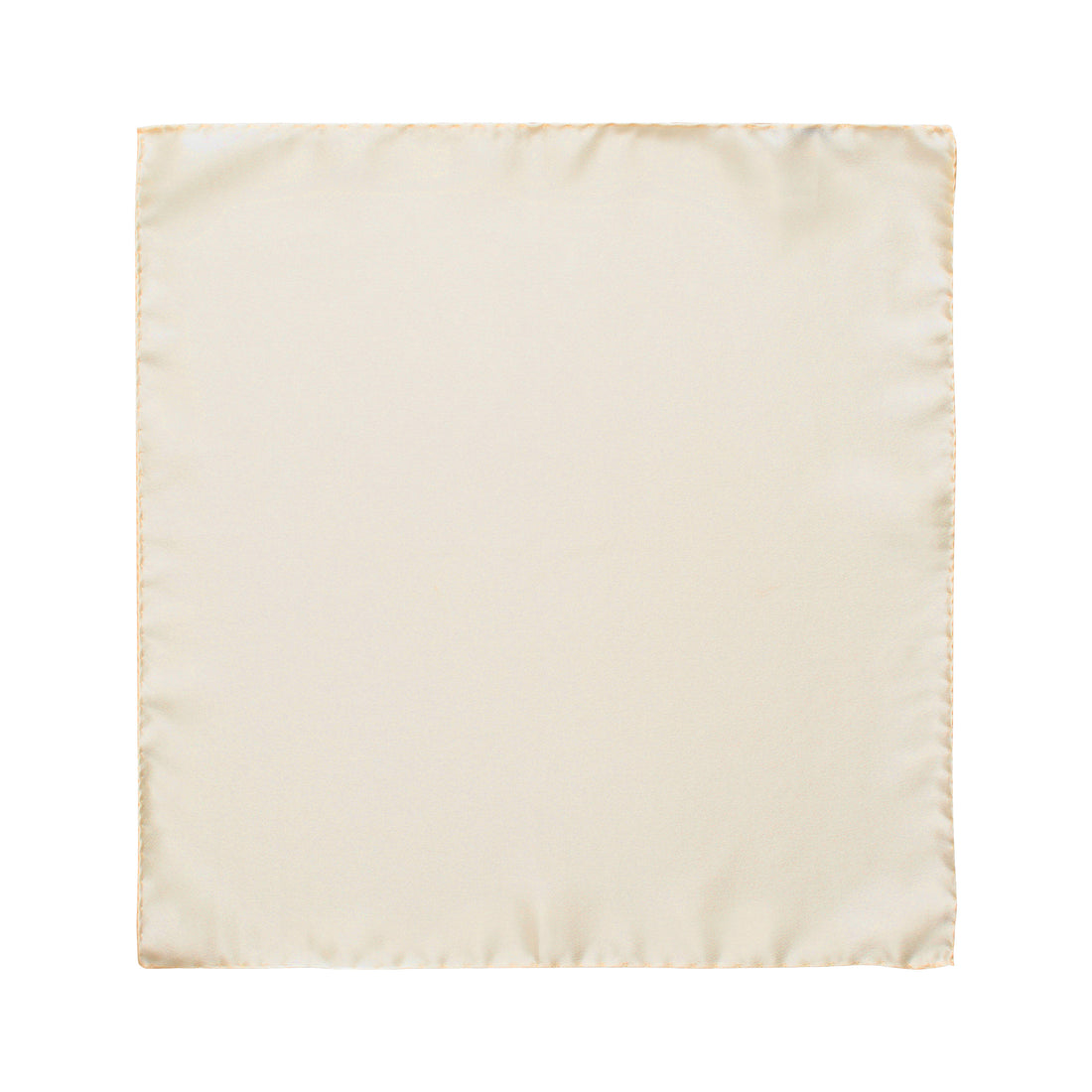 Champagne Solid Silk Pocket Square - ETON