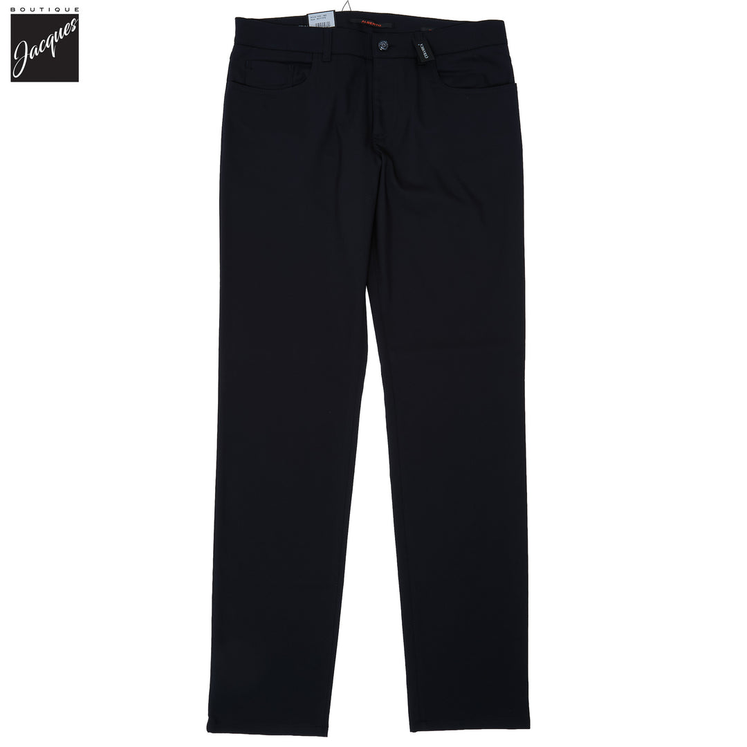 Blue Structure Ceramica Pipe Five Pocket Pants - ALBERTO