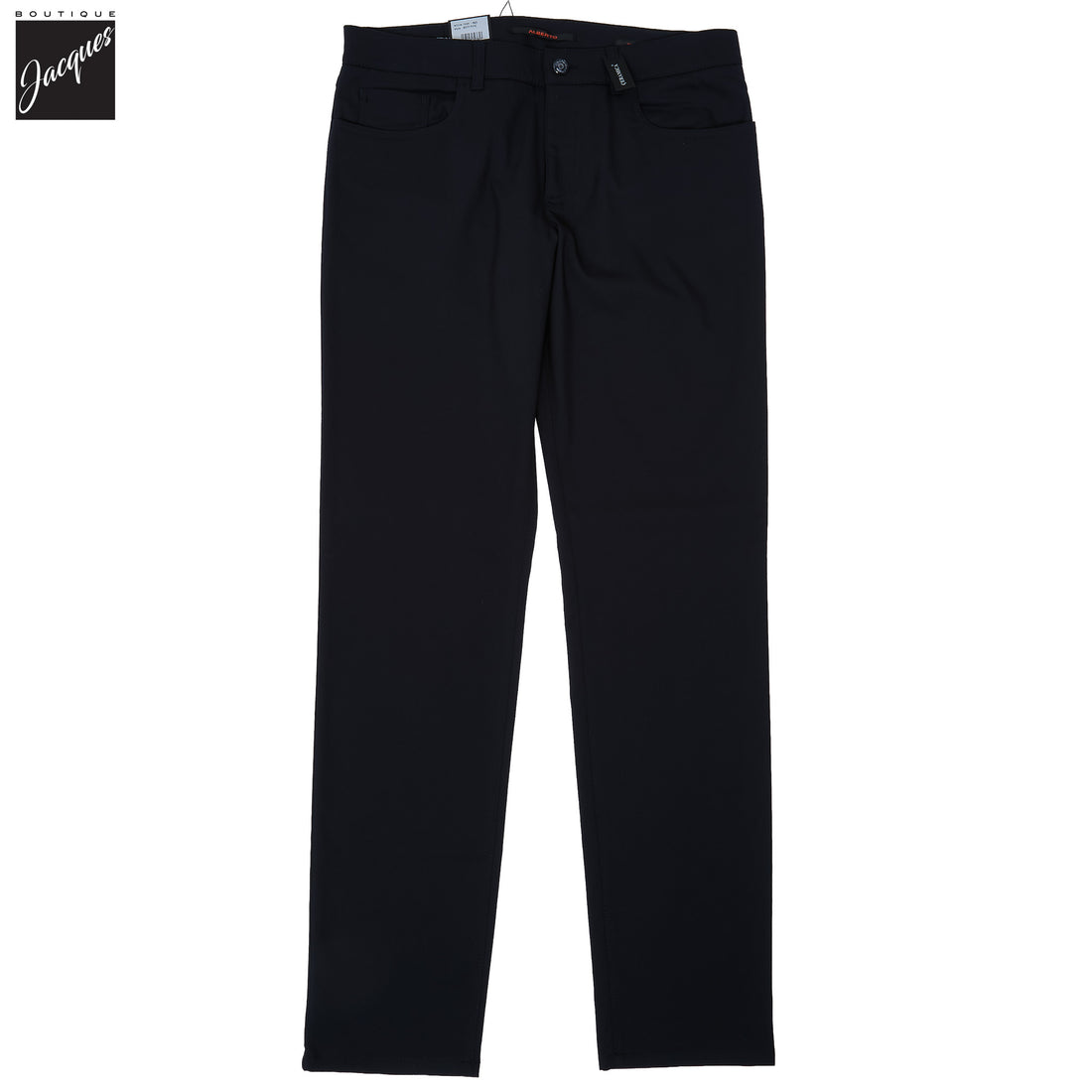 Blue Structure Ceramica Pipe Five Pocket Pants - ALBERTO