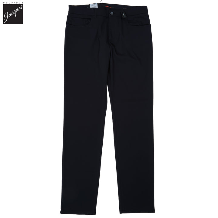 Blue Structure Ceramica Pipe Five Pocket Pants - ALBERTO
