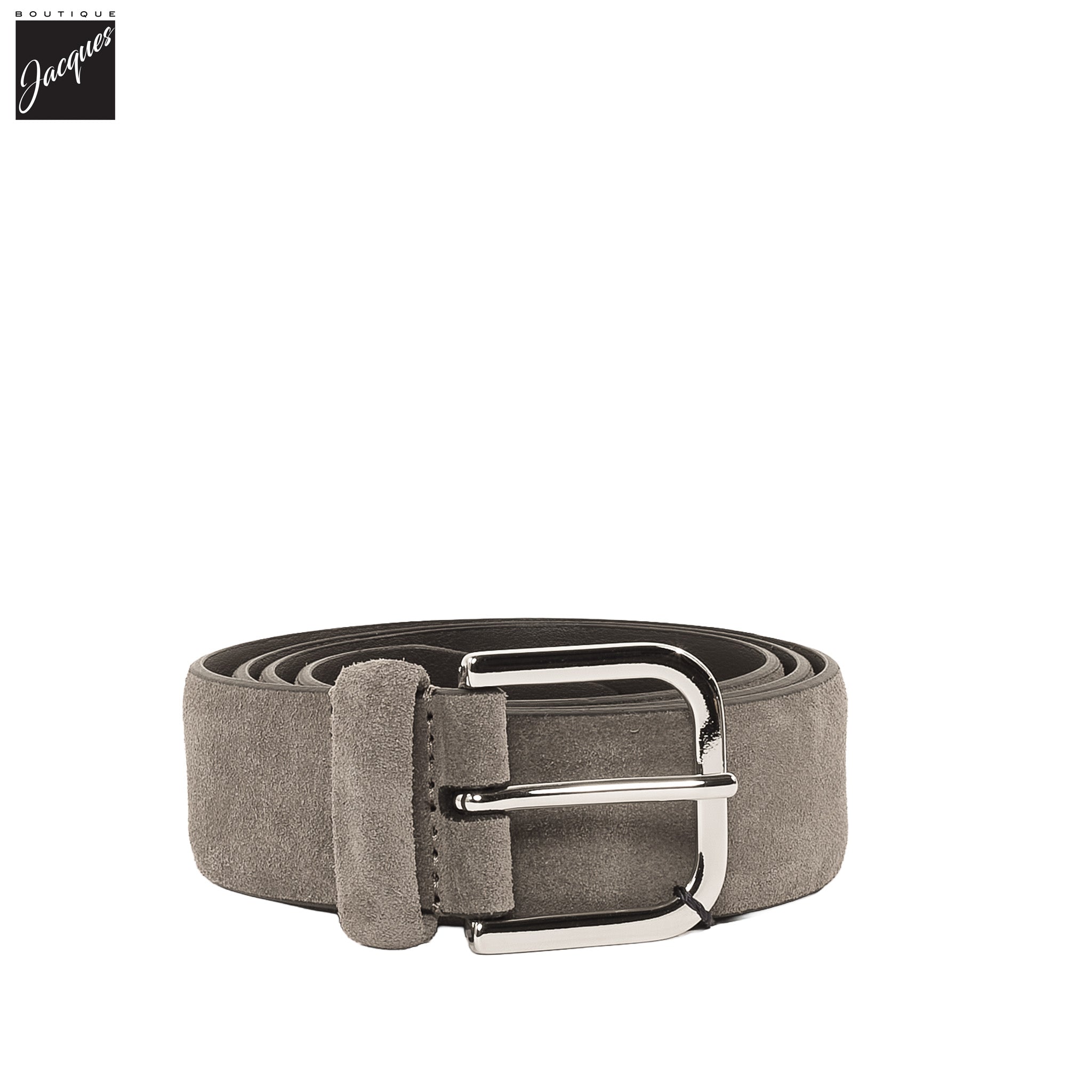 Light Taupe Suede Belt - Anderson's - Boutique Jacques International