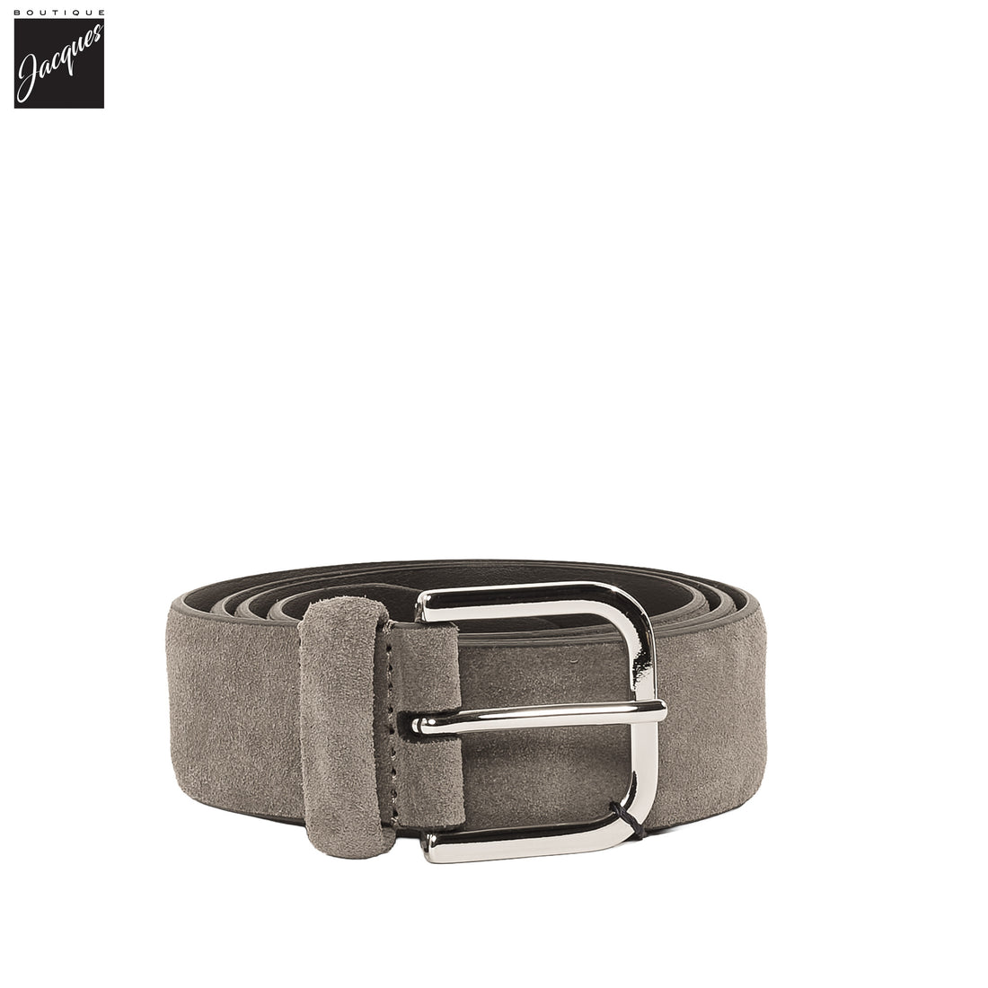Light Taupe Suede Belt - Anderson's - Boutique Jacques International