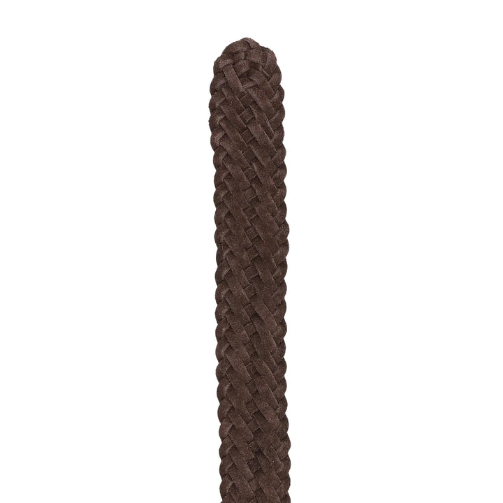 Brown Woven Suede Pin-Buckle Belt - Anderson's - Boutique Jacques International