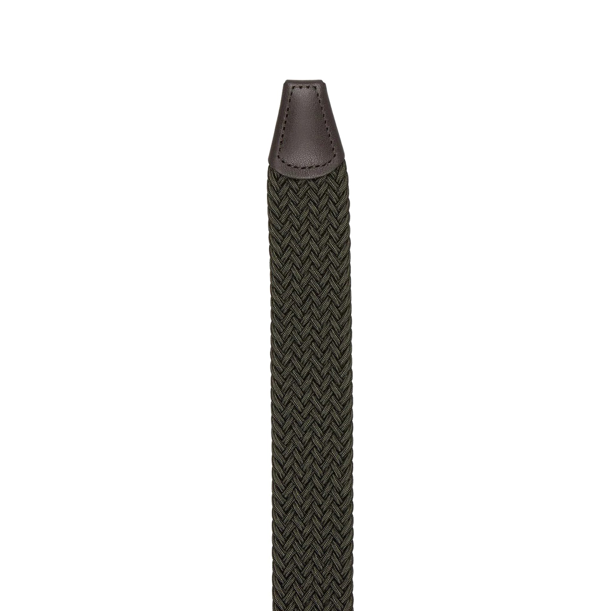 Hunter Green Woven Belt - Anderson's