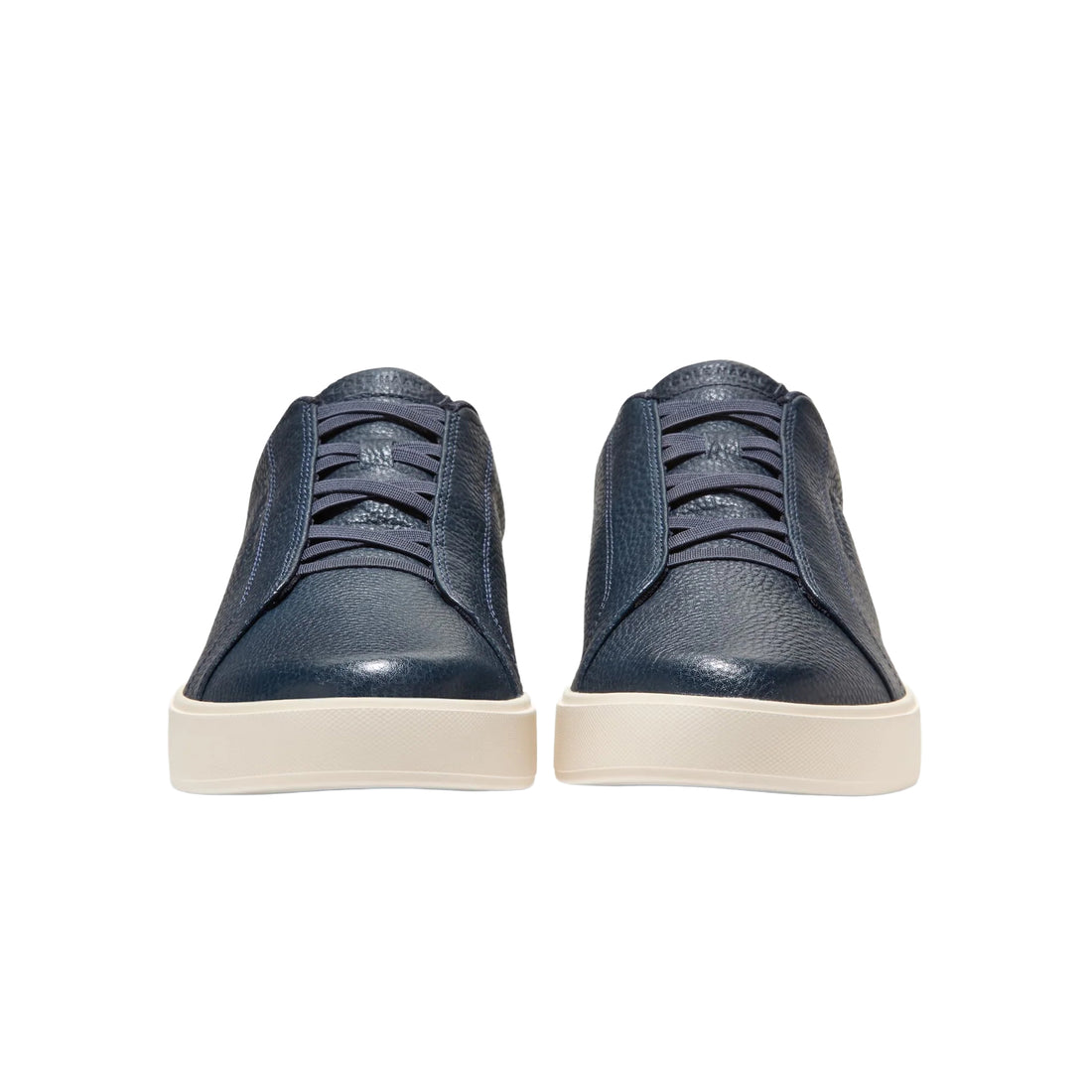 Navy / Ivory Tumbled Leather GrandPrø Luxe Slip-On Sneakers - Cole Haan - Boutique Jacques International