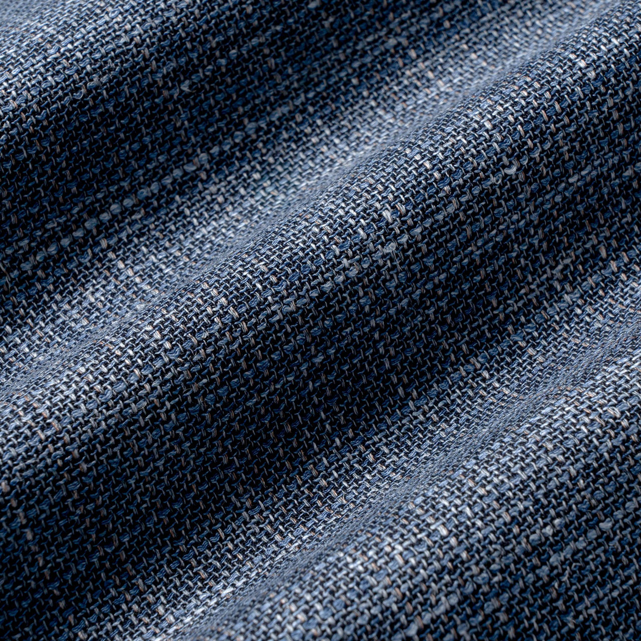 Blue Neat Wool/Silk/Linen Stretch Hampton Contemporary Fit Sport Jacket - Jack Victor - Boutique Jacques International