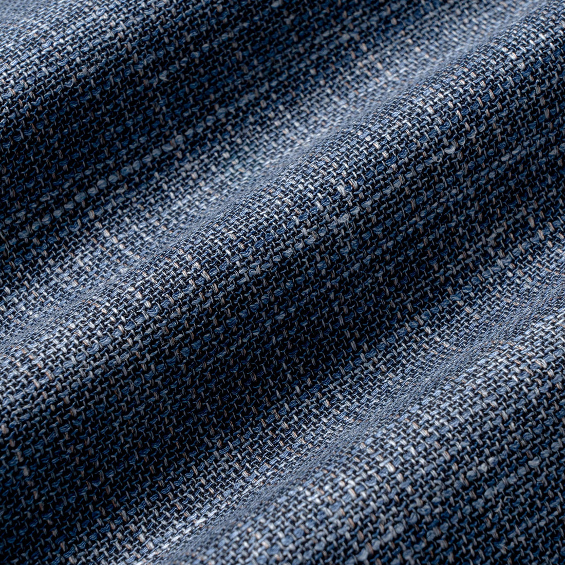 Blue Neat Wool/Silk/Linen Stretch Hampton Contemporary Fit Sport Jacket - Jack Victor - Boutique Jacques International