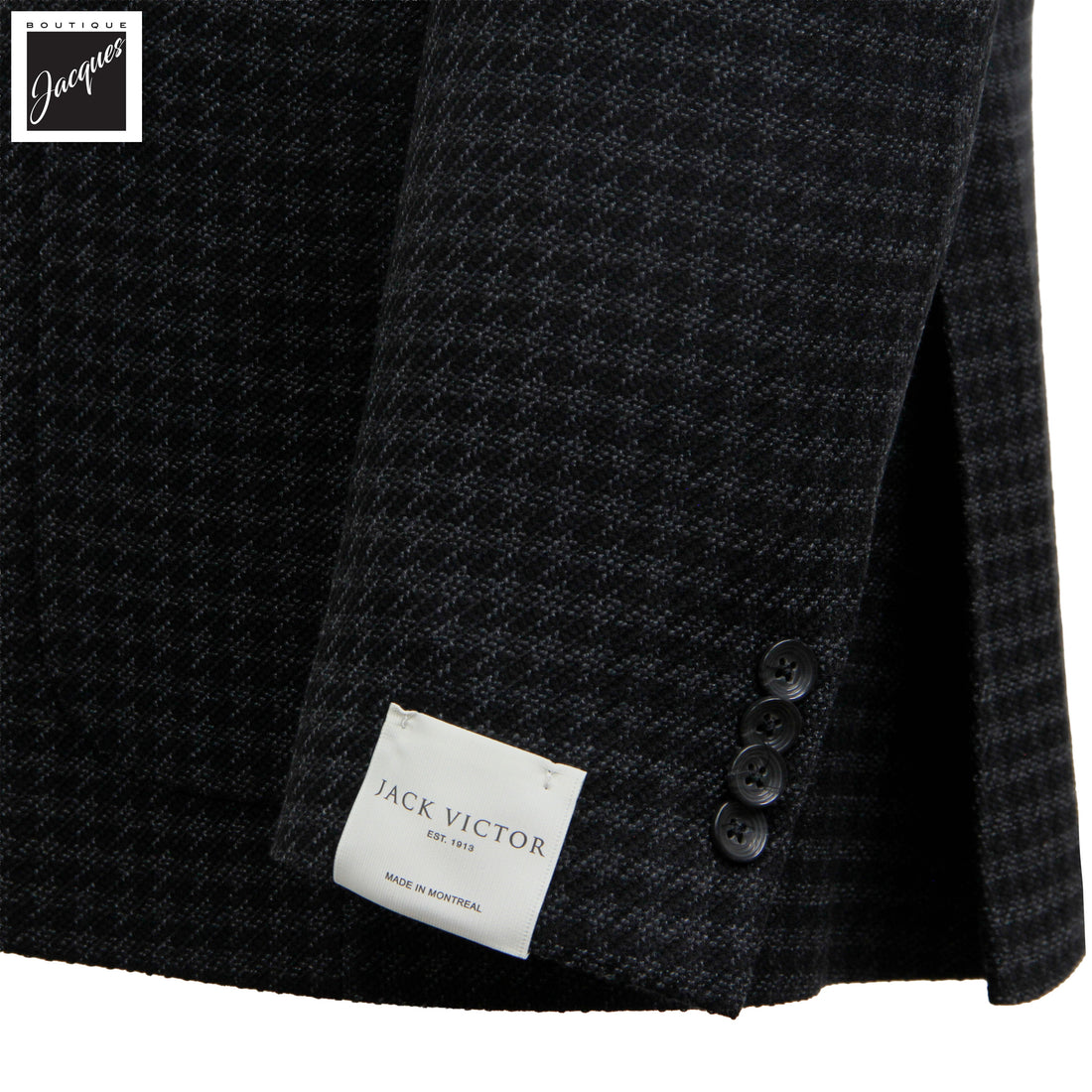 Veste sport en tricot de laine mélangée verte coupe contemporaine Hartford – Jack Victor