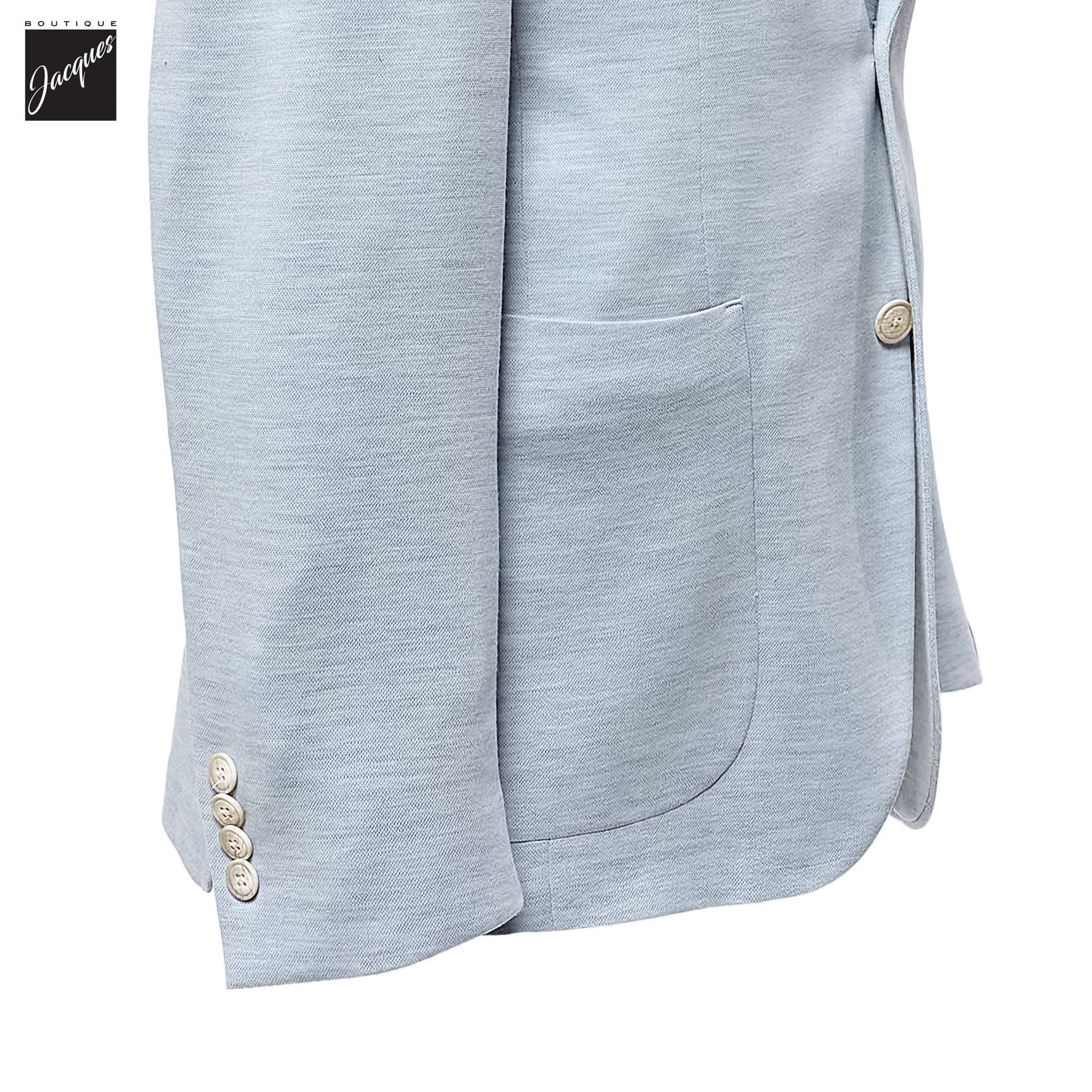 Ice Blue Loro Piana Wool Hartford Contemporary Fit Sport Jacket - Jack Victor - Boutique Jacques International