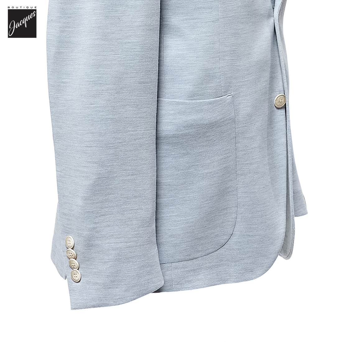 Ice Blue Loro Piana Wool Hartford Contemporary Fit Sport Jacket - Jack Victor - Boutique Jacques International