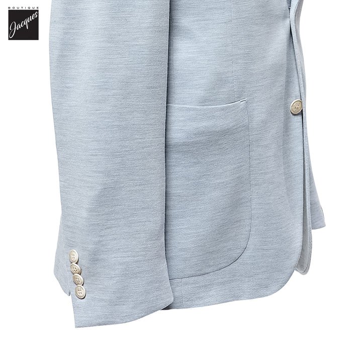Ice Blue Loro Piana Wool Hartford Contemporary Fit Sport Jacket - Jack Victor - Boutique Jacques International