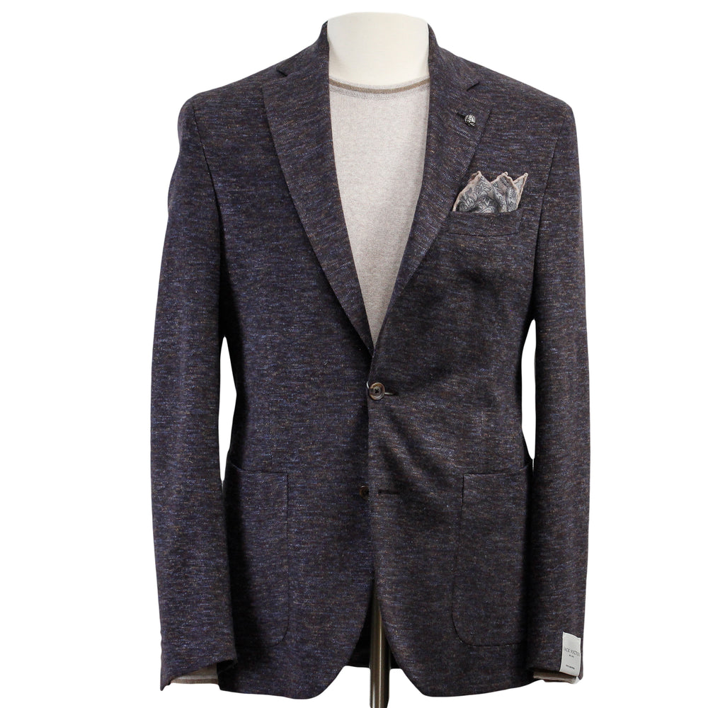 Brown Mélange Wool & Silk Hartford Contemporary Fit Sport Coat - Jack Victor - Boutique Jacques International