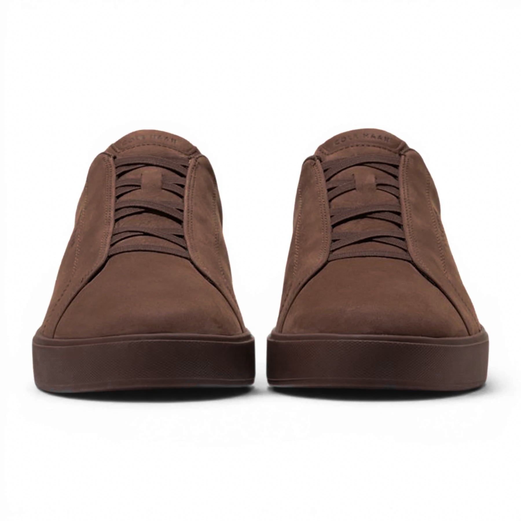 Chestnut Brown Nubuck GrandPrø Luxe Slip-On Sneakers - Cole Haan