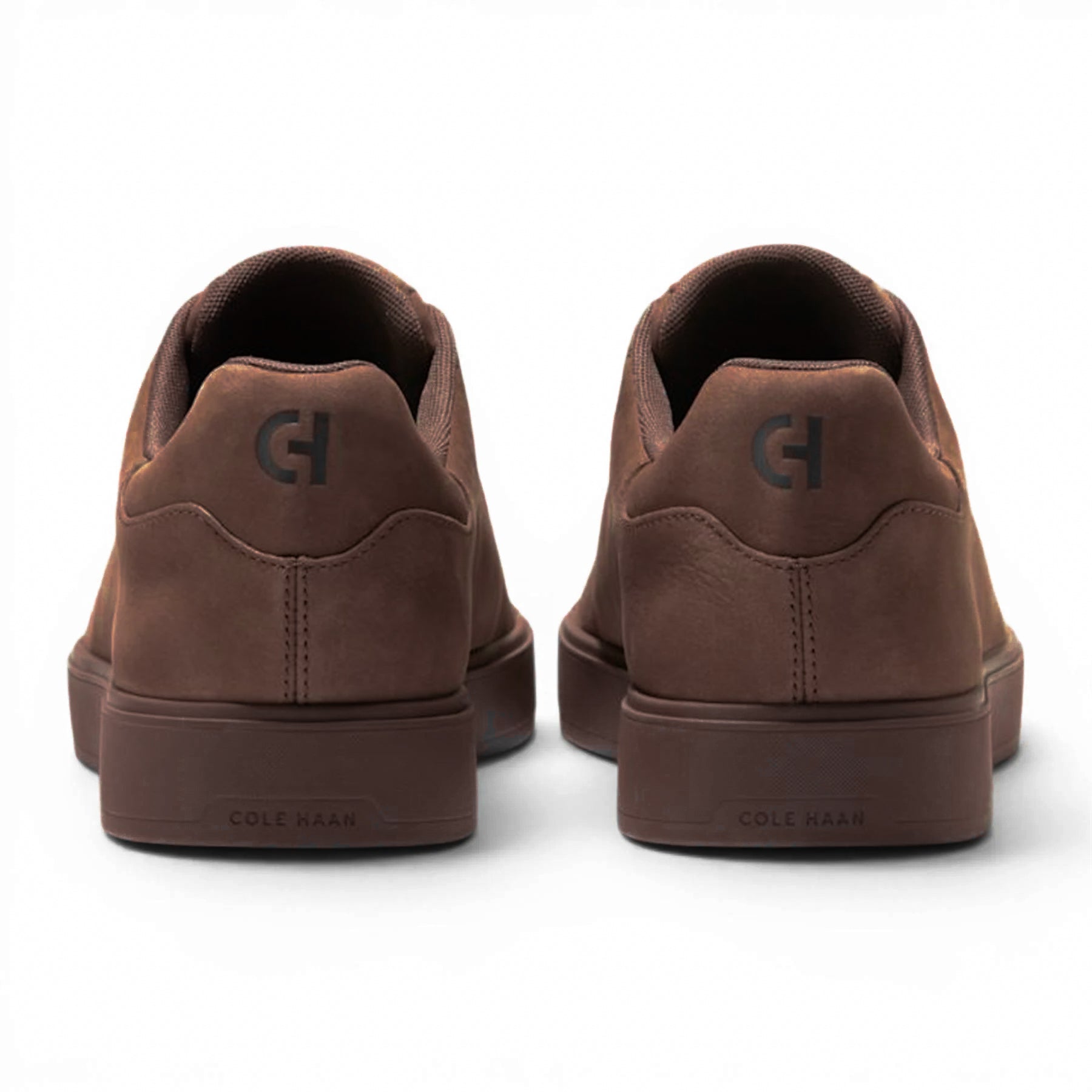 Chestnut Brown Nubuck GrandPrø Luxe Slip-On Sneakers - Cole Haan